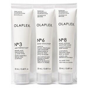 $10 SALE 💋OLAPLEX No.3 No.6 No.8 Hair Repair Treatment Trio 20mL Each - NEW